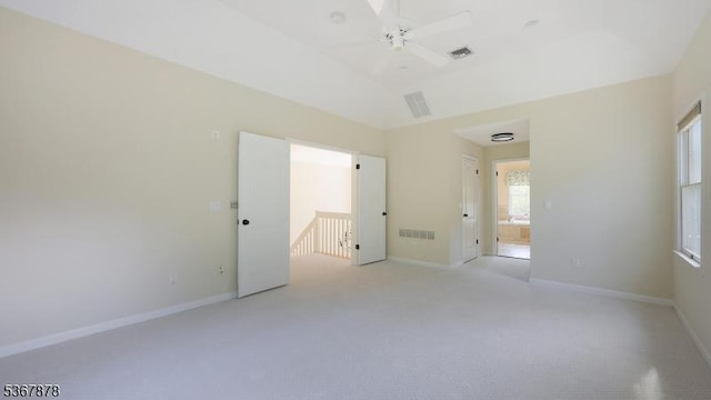 64 Sneider Rd, Warren Twp, NJ 07059 - unfurnished bedroom with light carpet and a ceiling fan