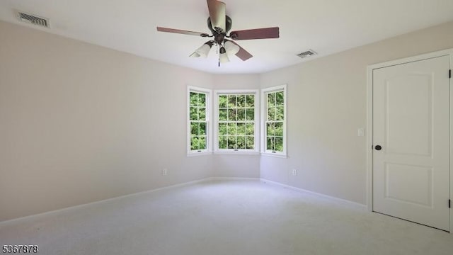 64 Sneider Rd, Warren Twp, NJ 07059 - unfurnished room featuring light carpet and a ceiling fan