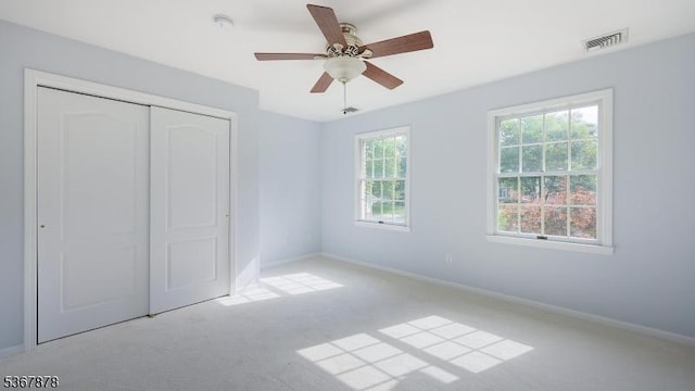 64 Sneider Rd, Warren Twp, NJ 07059 - unfurnished bedroom featuring carpet flooring, a closet, and ceiling fan