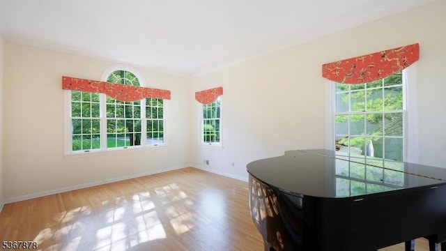 64 Sneider Rd, Warren Twp, NJ 07059 - dining space featuring wood finished floors and baseboards