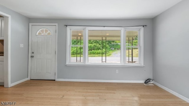 18 State Route 94, Blairstown Twp, NJ 07825 - entrance foyer with light wood-style flooring and baseboards