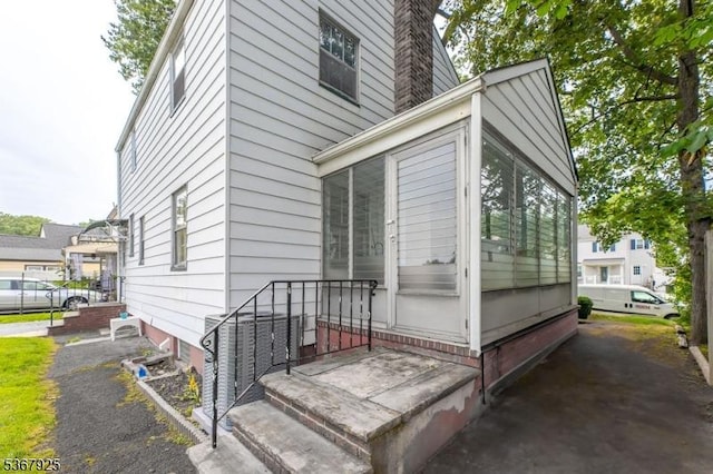 408 Sanford Ave, Hillside Twp, NJ 07205 - view of property exterior featuring a cooling unit