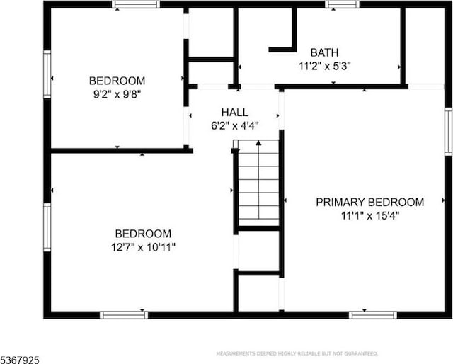 408 Sanford Ave, Hillside Twp, NJ 07205 - view of floor plan / room layout
