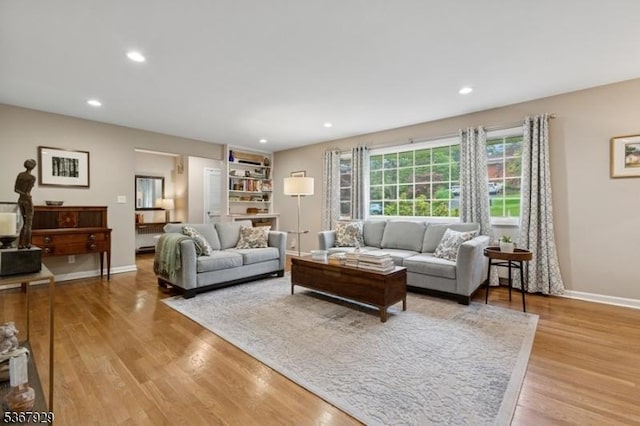 11 Old Farm Rd, North Caldwell Boro, NJ 07006 - living area with wood finished floors and recessed lighting