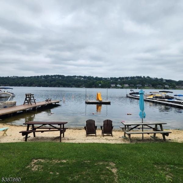 118 Hilltop Trl, Sparta Twp, NJ 07871 - dock featuring a water view