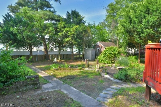 36 Grove St, Waldwick Boro, NJ 07463 - view of yard with a storage shed