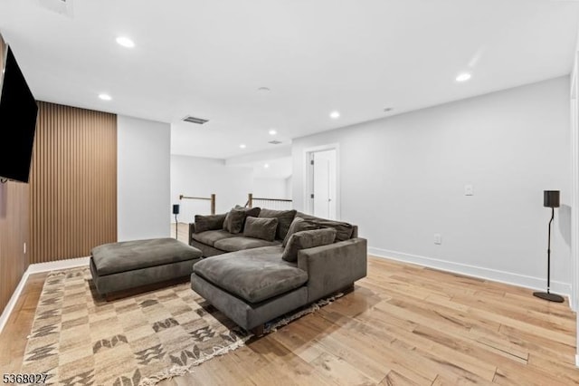 28 Peacock Ln Unit 28, Berkeley Heights Twp, NJ 07922 - living area featuring light wood-style flooring and recessed lighting