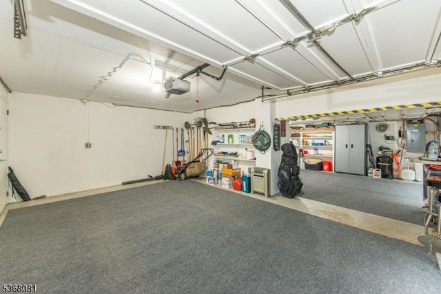 7 Deer Ct, Chester Twp, NJ 07930 - garage featuring electric panel and a garage door opener