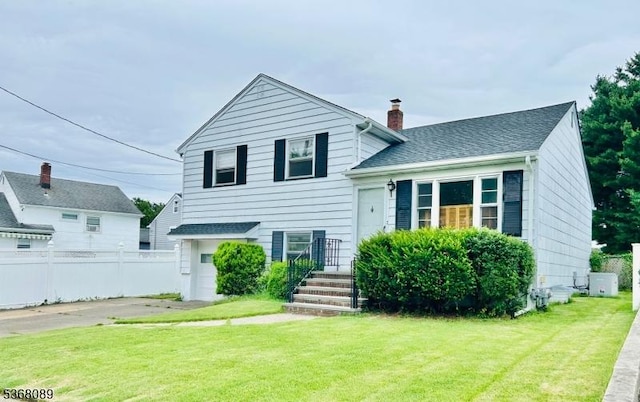3 Gregory Ter, Belleville Twp, NJ 07109 - tri-level home with a chimney