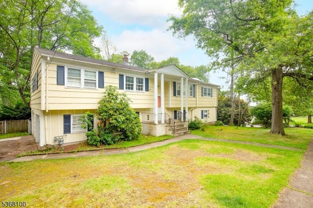 46 5th St, Midland Park Boro, NJ 07432 - view of front of property with a chimney