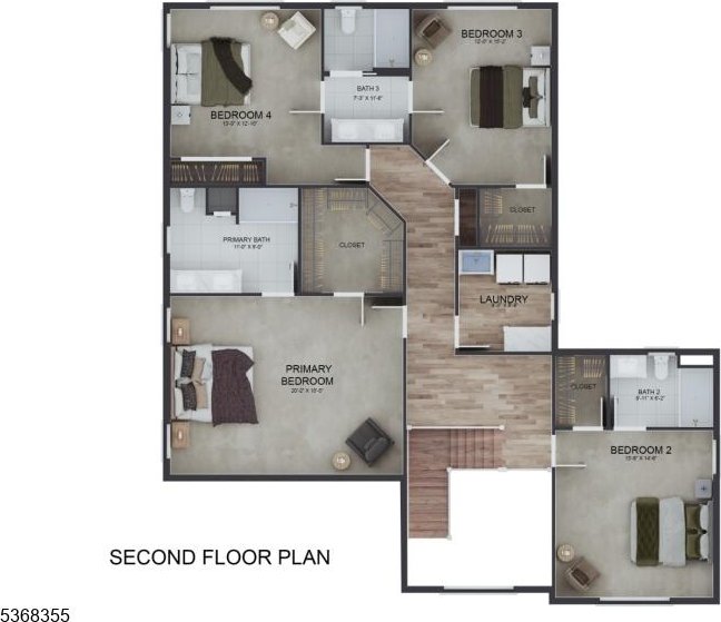 60 W Hobart Gap Rd, Livingston Twp, NJ 07039 - view of room layout