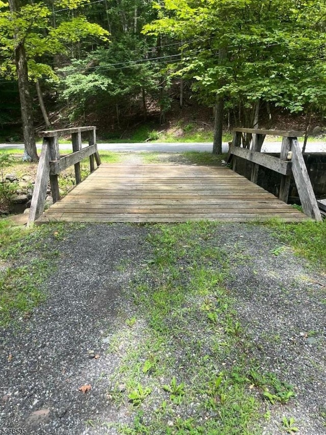 115 Bierskill Rd, Montague Twp, NJ 07827 - view of yard featuring a deck