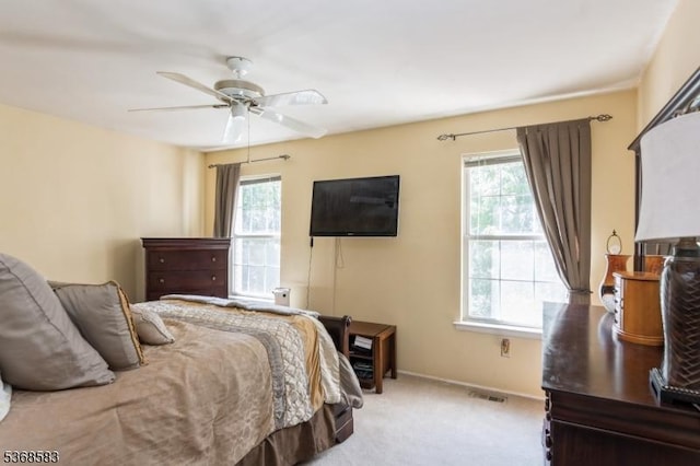 76 Avebury Pl, Franklin Twp, NJ 08873 - bedroom featuring light carpet and ceiling fan