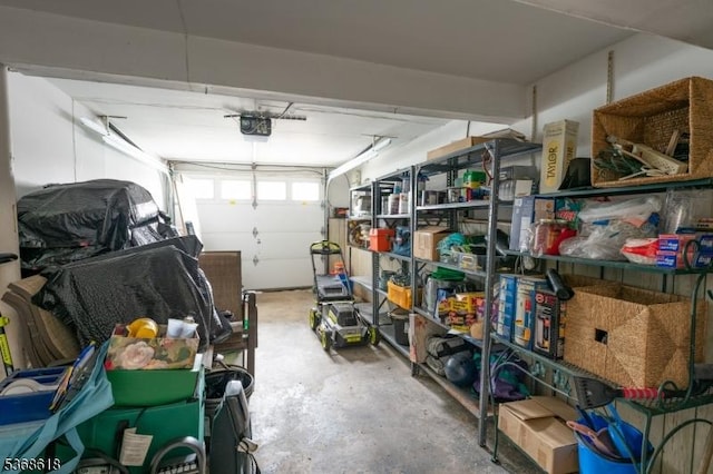 724 Bloomfield Ave, Clifton City, NJ 07012 - garage featuring a garage door opener