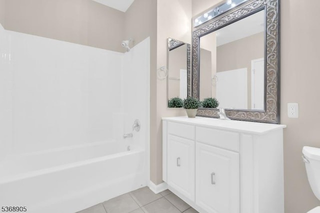 3304 Chesterwood Way, Franklin Twp, NJ 08873 - full bathroom featuring tile patterned flooring, washtub / shower combination, and vanity