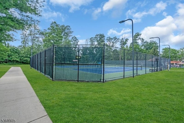 3304 Chesterwood Way, Franklin Twp, NJ 08873 - view of tennis court