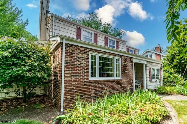 29 Clement Ave, Ewing Twp, NJ 08638 - view of front facade with brick siding