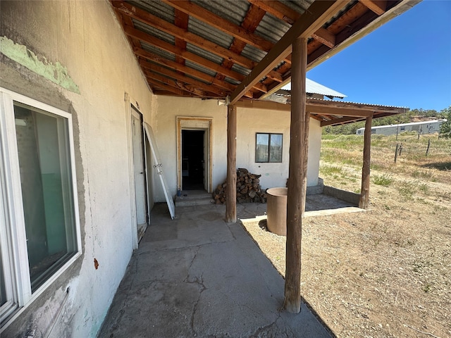 view of patio