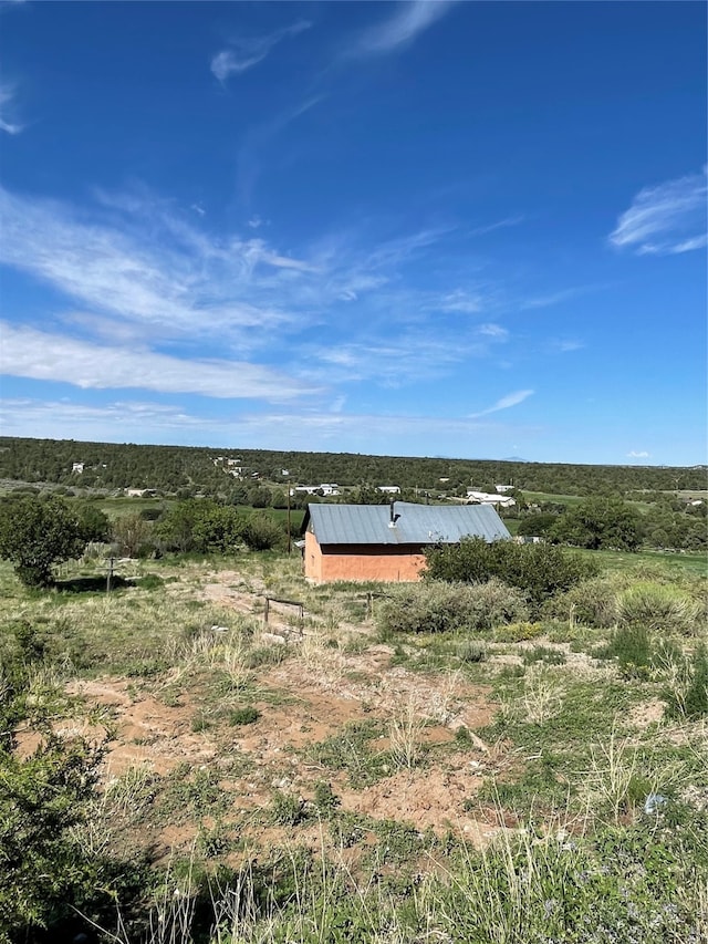 property view of water featuring a rural view