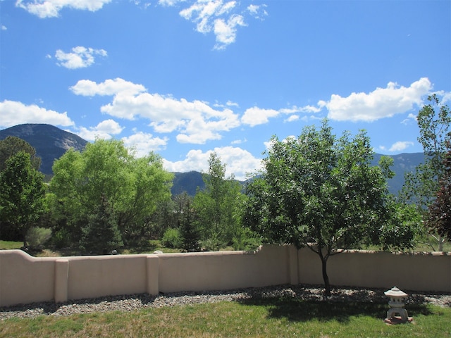 view of property view of mountains