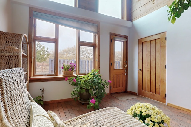 bedroom featuring multiple windows