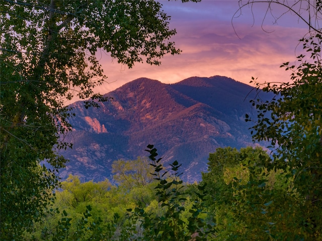 view of mountain view