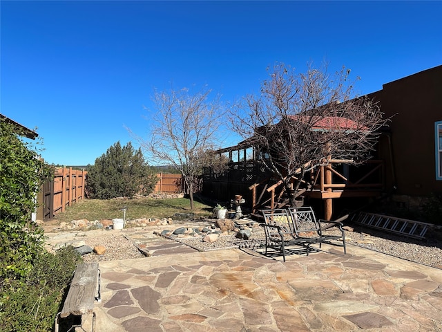 view of patio