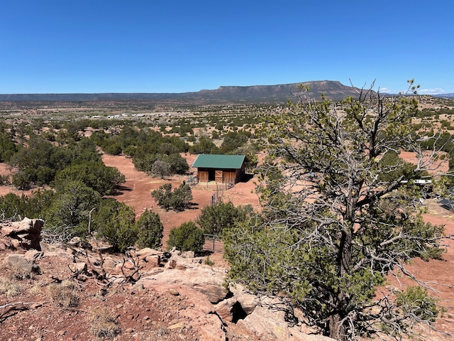 view of mountain feature