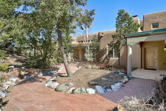 exterior space featuring a patio