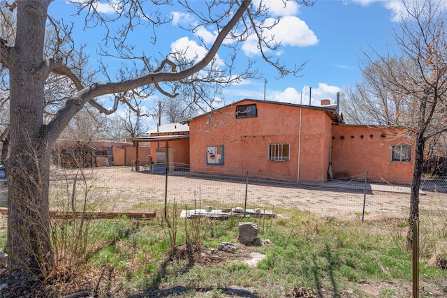 view of back of property