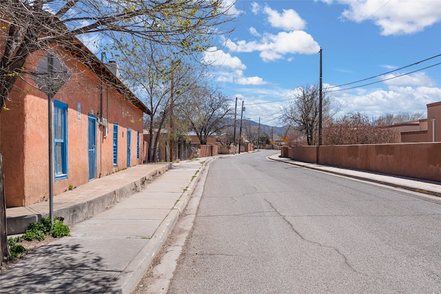 view of street