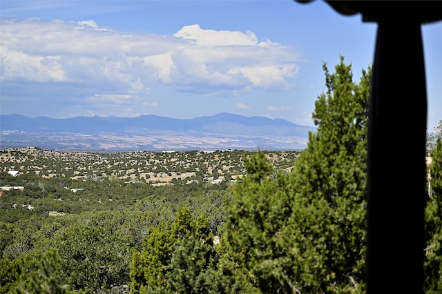 view of mountain feature