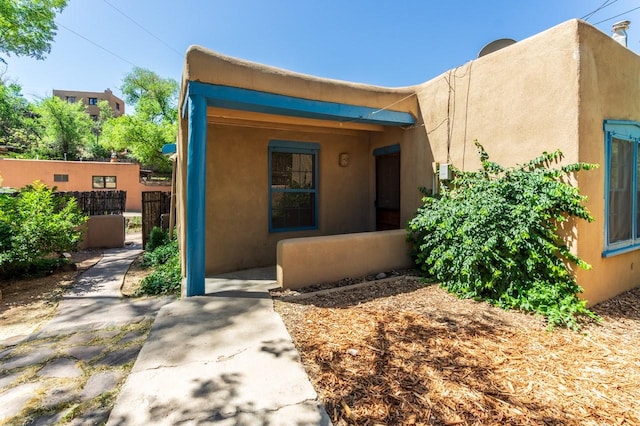 view of property entrance