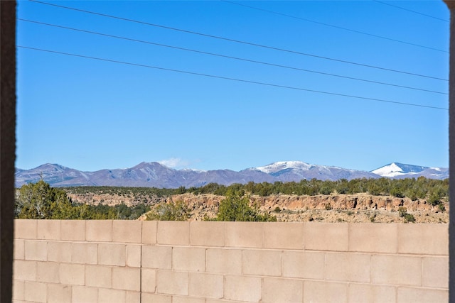 property view of mountains