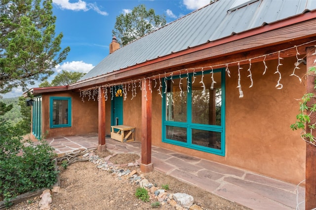 exterior space with a patio area