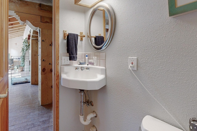 bathroom with toilet