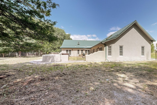 view of rear view of property