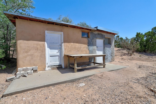 view of back of house