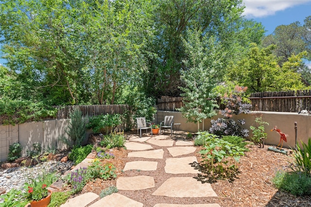 view of patio