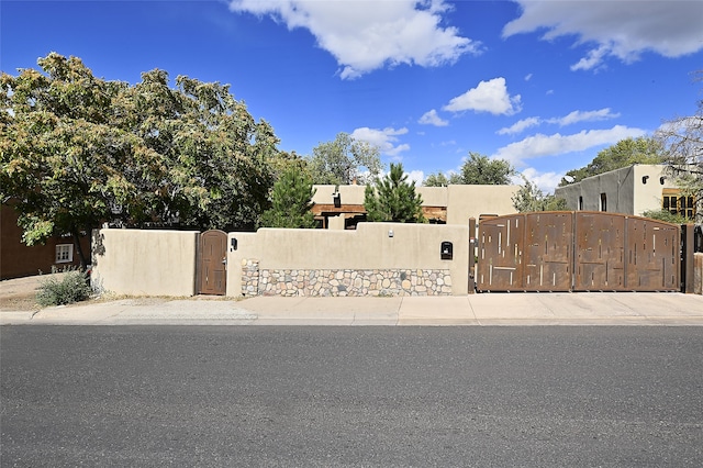 view of gate