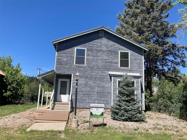 view of back of house