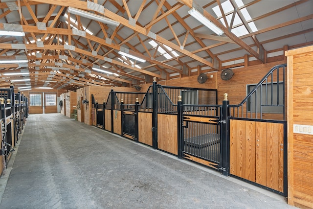 view of stable