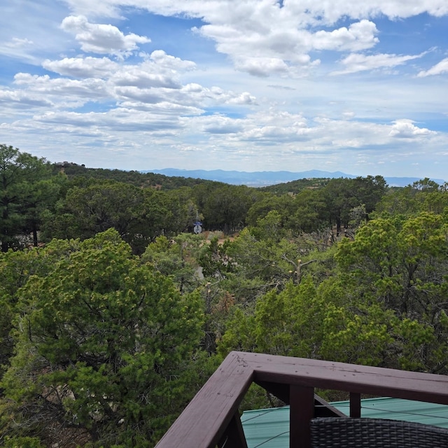 view of mountain feature