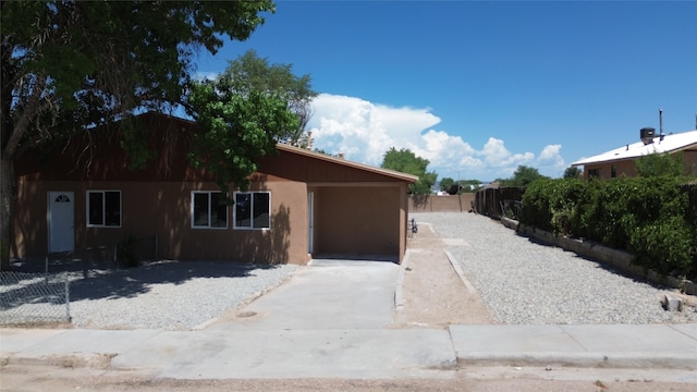 view of ranch-style house