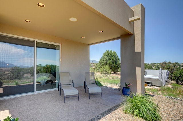 view of patio