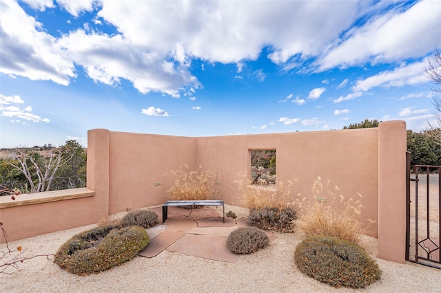 view of patio