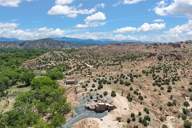 view of mountain feature