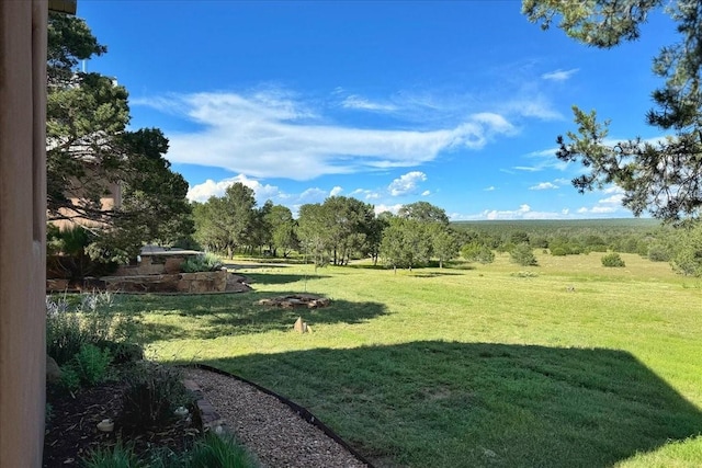 125 Tierra Del Dios, Rowe, NM 87562 - view of yard featuring a rural view