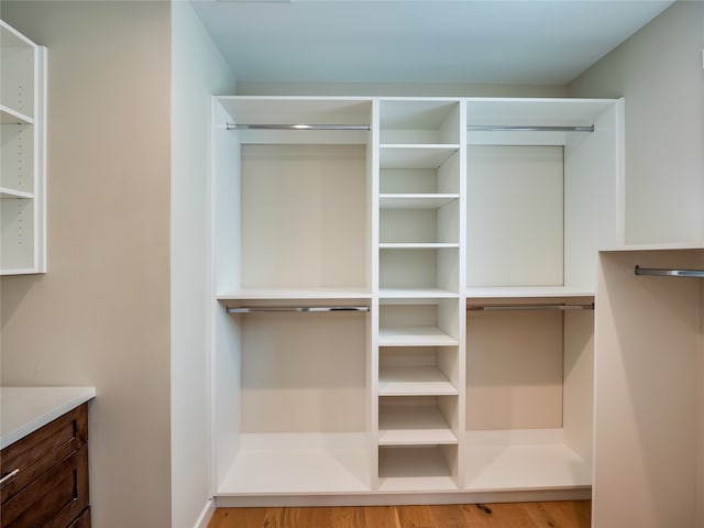 view of closet