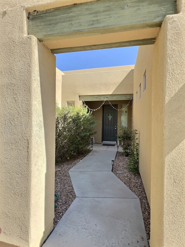 view of property entrance